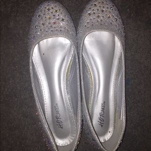 sparkly flats